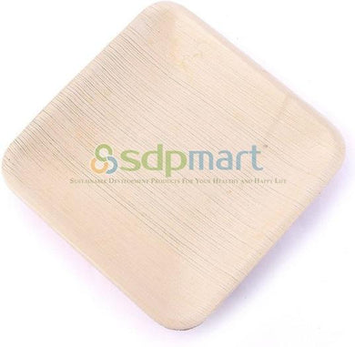 SDPMart Premium Leaf Plates - 6