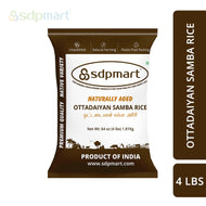 SDPMart's Premium Ottadaiyan Samba Rice - 4 lbs - SDPMart
