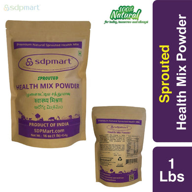 SDPMart Premium Natural Sprouted Health Mix (Sathumavu) - 1 lb - SDPMart