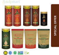1L Sesame Oil 2 + 1L Peanut Oil 2 + 1L Coconut Oil 1 + Castor Oil 220ml + Turmeric + Coriander + Chilli Powders - SDPMart