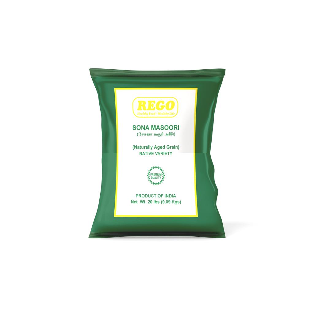 SDPMart Premium Sona Masoori Rice - 20 lbs - SDPMart